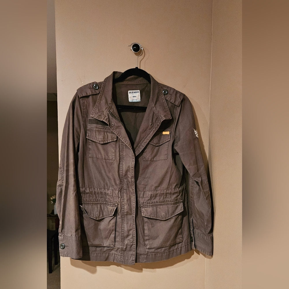 Old Navy Brown Utility Jacket